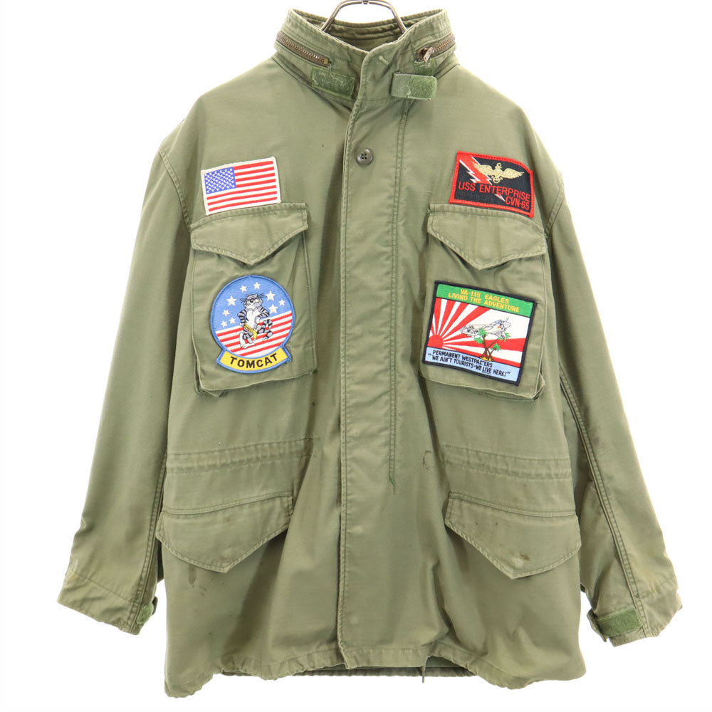 アメリカ軍 70s DLA ヴィンテージ M-65 ミリタリージャケット M オリーブ US ARMY フィールドコート メンズ