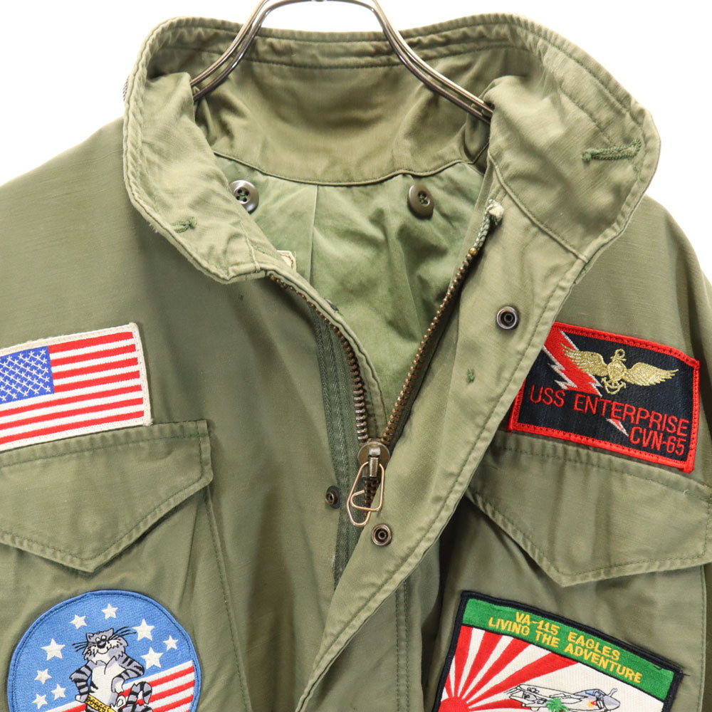 アメリカ軍 70s DLA ヴィンテージ M-65 ミリタリージャケット M オリーブ US ARMY フィールドコート メンズ