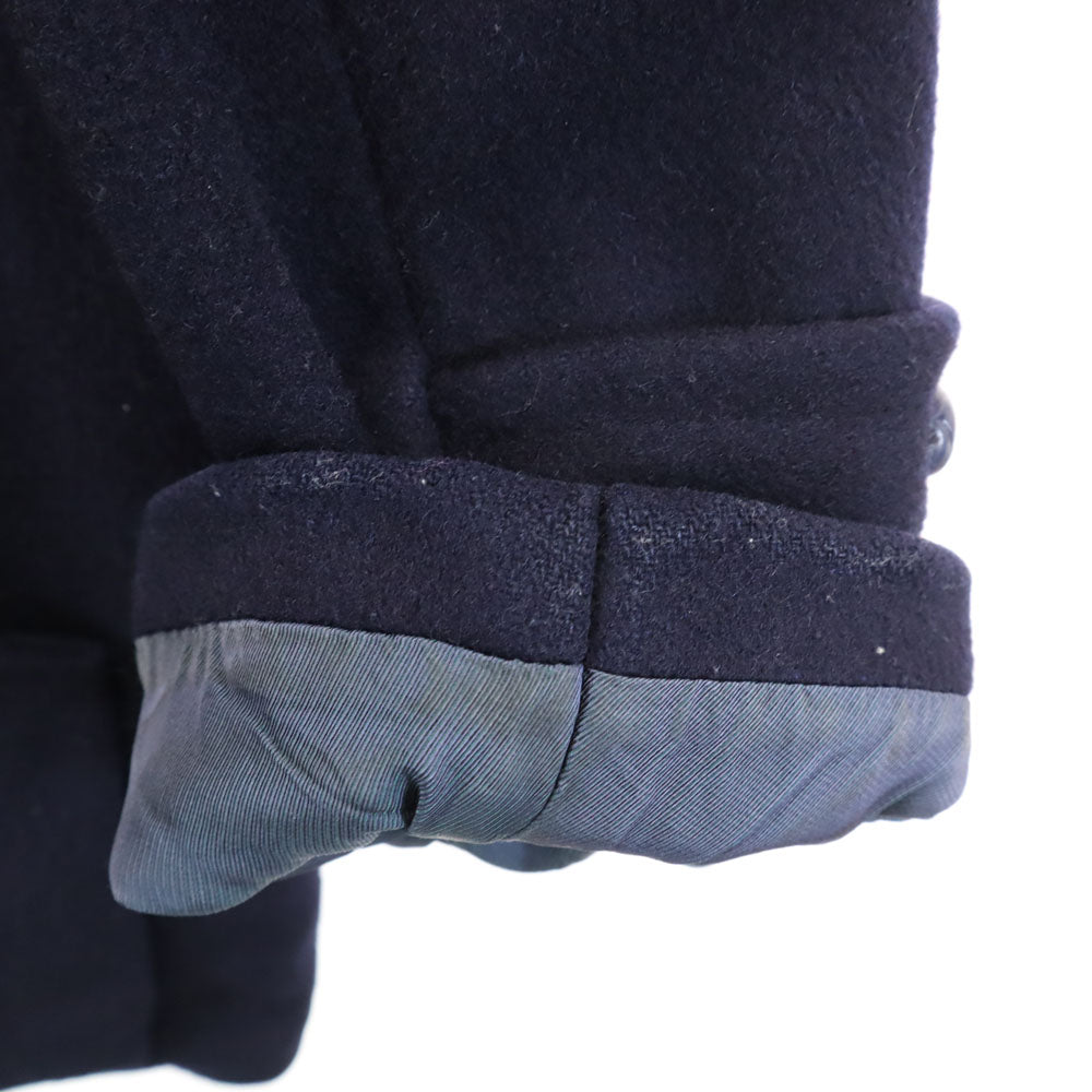 VINTAGE ヴィンテージ 70s ボールチェーン スポジャケ メルトン ジャケット ネイビー メンズ