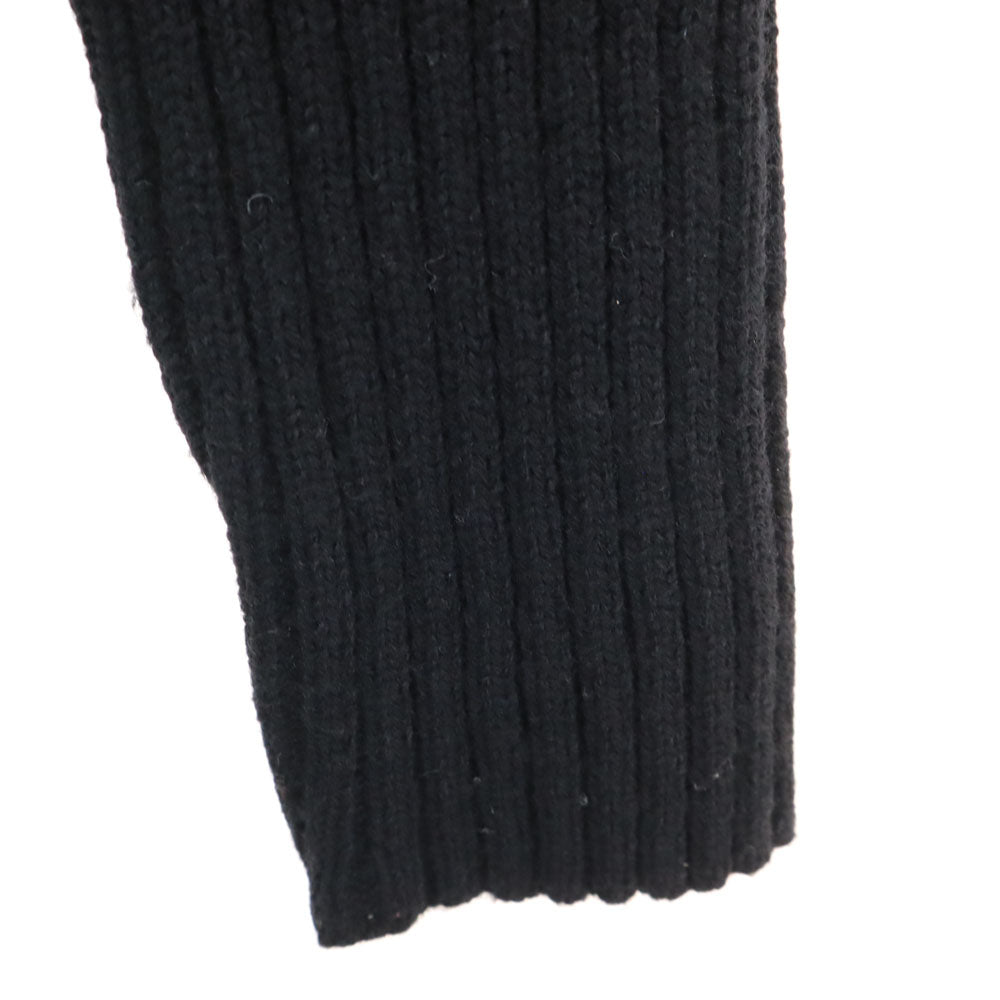 ジュンヤワタナベコムデギャルソン 2001年 00s 日本製 長袖 タートルネック セーター ブラック JUNYA WATANABE COMME des GARCONS リブニット レディース