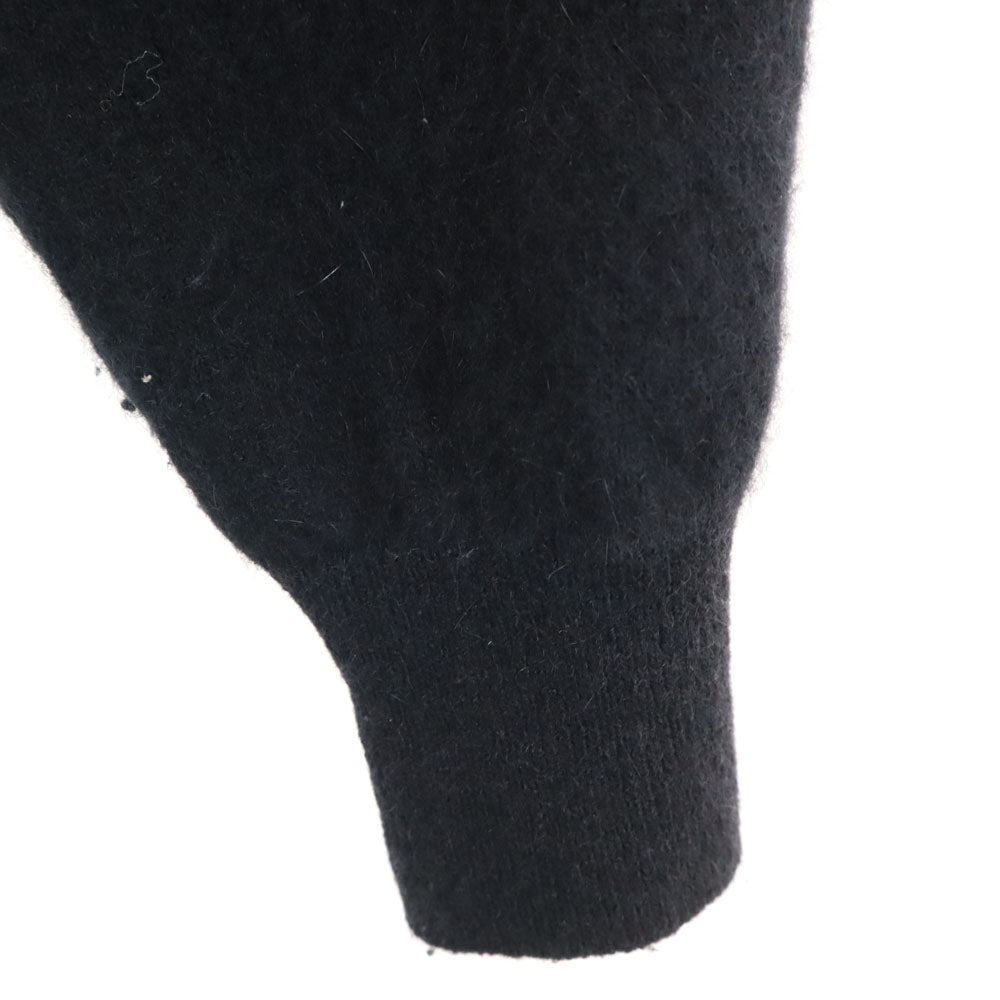 トリココムデギャルソン 1989年 80s 日本製 アンゴラブレンド オールド 長袖 ショート丈 ニット ボレロ ブラック tricot COMME des GARCONS カーディガン レディース