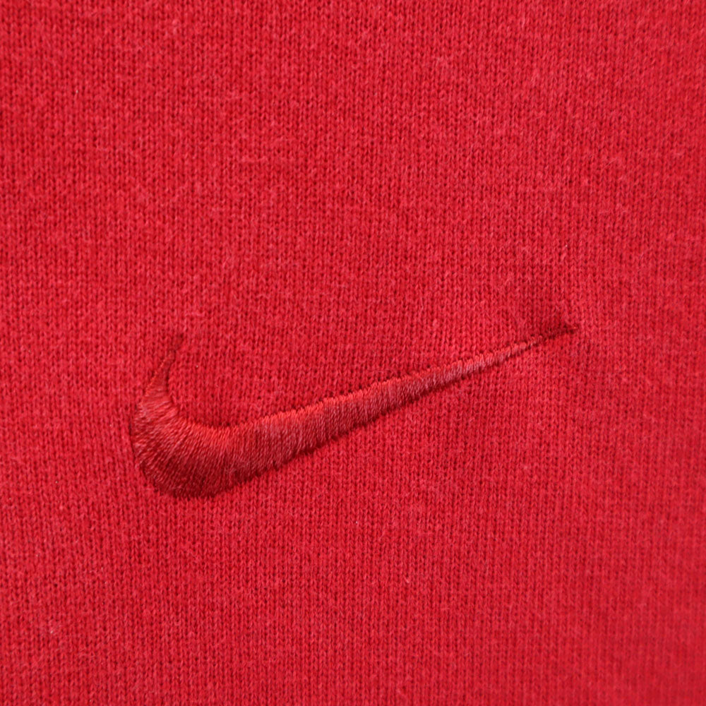 ナイキ 90s USA製 オールド 長袖 スウェットパーカー M レッド NIKE 裏起毛 メンズ