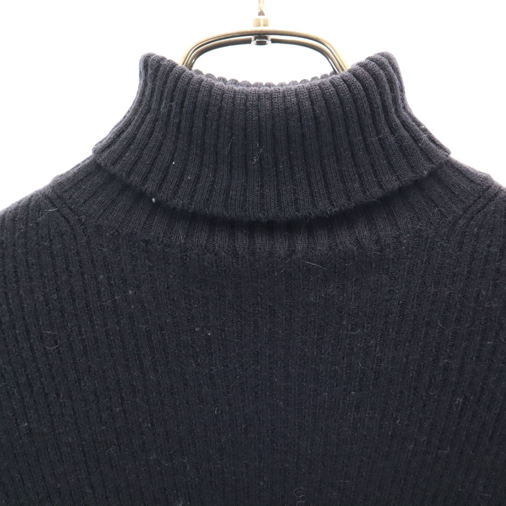 tricot COMME des GARCONS トリココムデギャルソン 1996年 90s 日本製 オールド 長袖 タートルネック セーター チャコールブラック リブニット レディース