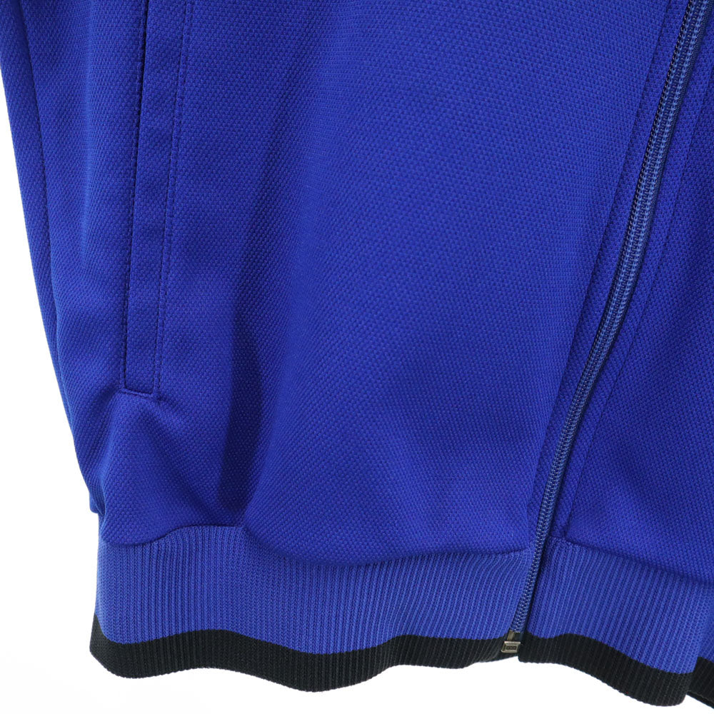 アディダス 80s デサント製 ヴィンテージ トレフォイルロゴ トラックジャケット 上下 セットアップ L ブルー系 adidas ジャージ メンズ