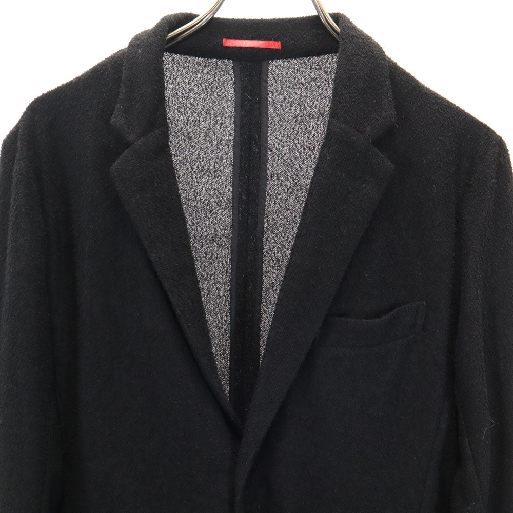 LOVELESS ラブレス テーラードジャケット 上下 セットアップ 2 ブラック パイル地 ジョガーパンツ メンズ