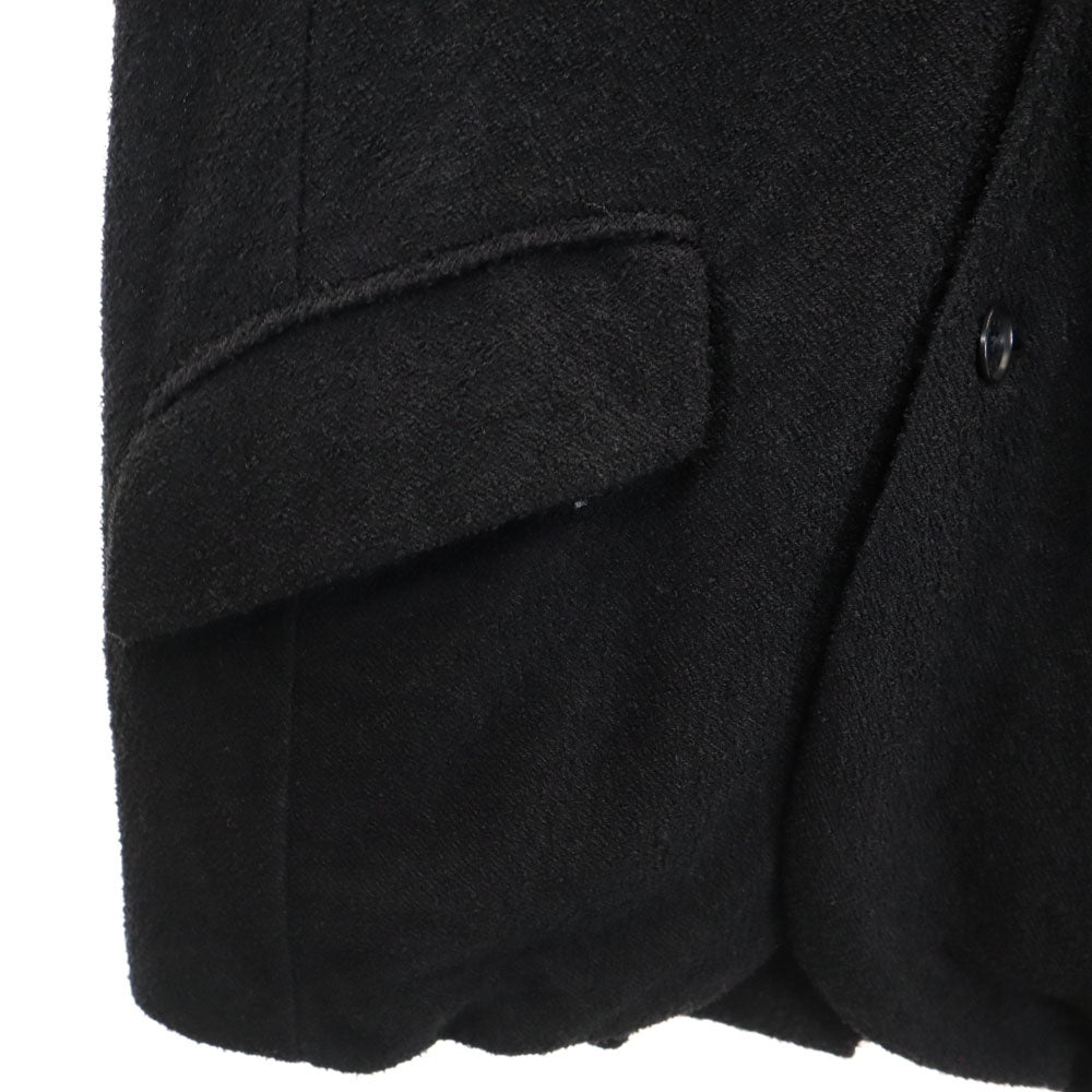 LOVELESS ラブレス テーラードジャケット 上下 セットアップ 2 ブラック パイル地 ジョガーパンツ メンズ