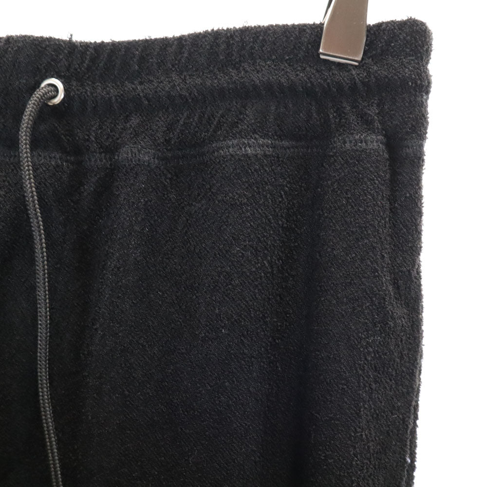 LOVELESS ラブレス テーラードジャケット 上下 セットアップ 2 ブラック パイル地 ジョガーパンツ メンズ