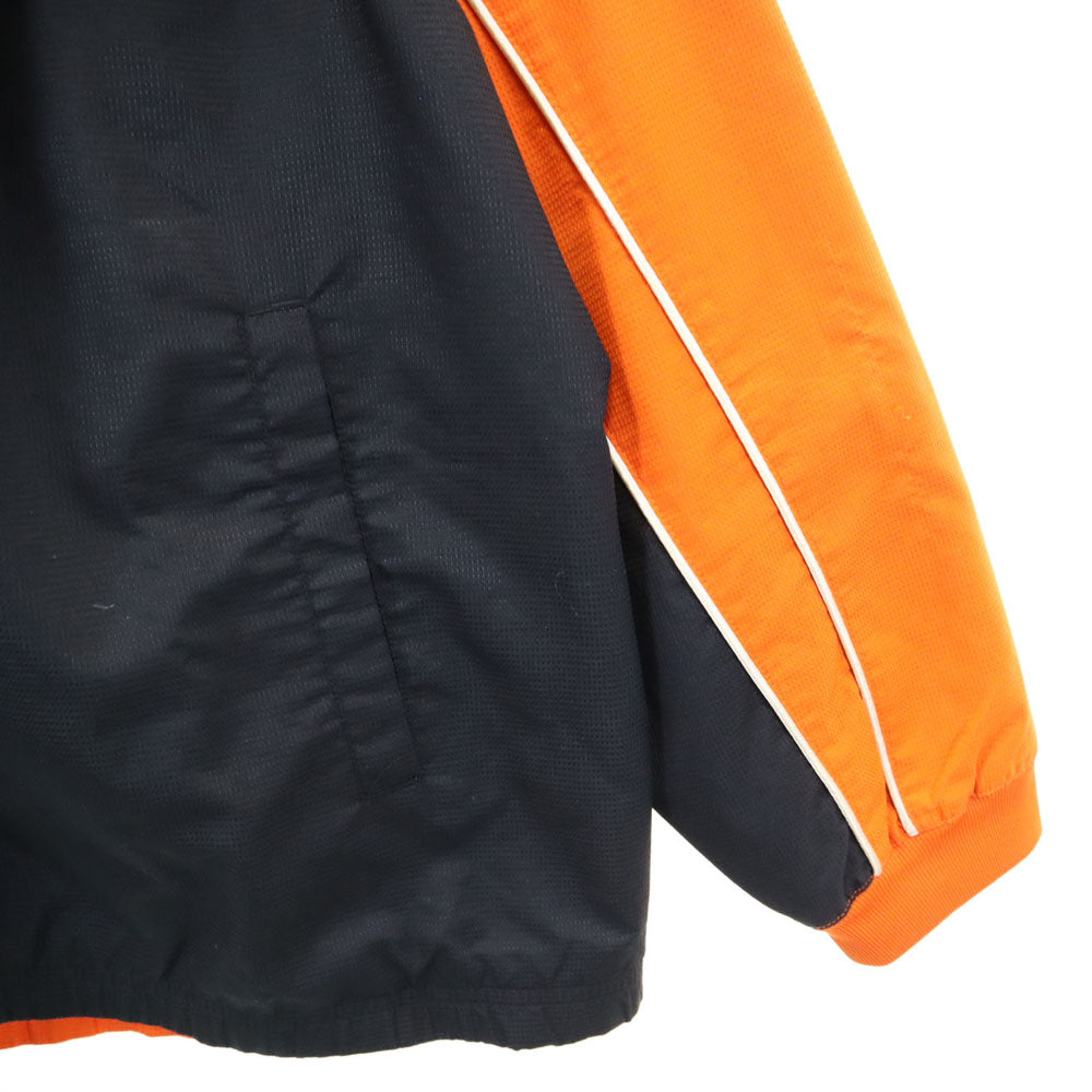 NIKE ナイキ 90s 00s オールド ウィンドブレーカー 上下 セットアップ XL オレンジ系 サッカー メンズ