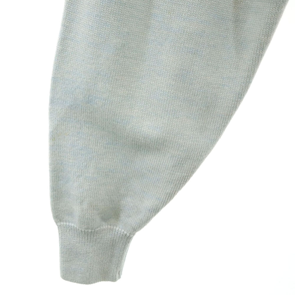 クリスチャンディオールスポーツ 90s オールド ハート柄 長袖 セーター L ブルーグレー Christian Dior SPORTS ニット メンズ