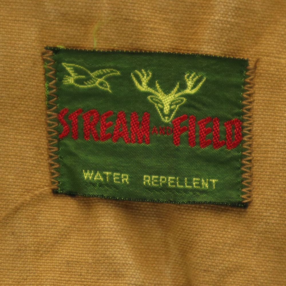 STREAM AND FIELD 70s ヴィンテージ ハンティングジャケット ベージュ メンズ
