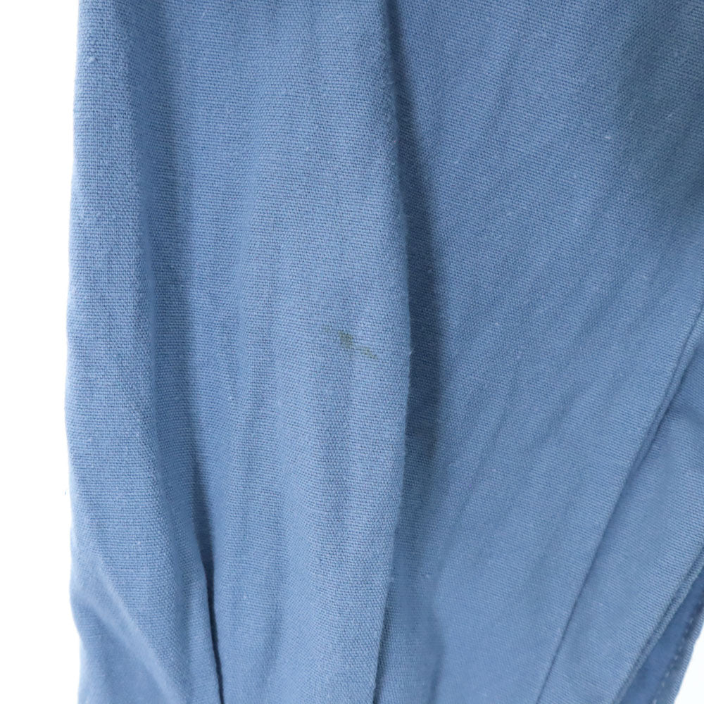 SWEDENISH ARMY スウェーデン軍 70s ヴィンテージ 長袖 スリーピング シャツ 39 ブルー プルオーバー メンズ