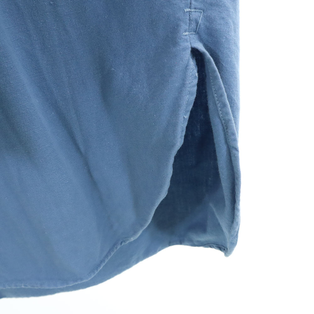 SWEDENISH ARMY スウェーデン軍 70s ヴィンテージ 長袖 スリーピング シャツ 39 ブルー プルオーバー メンズ