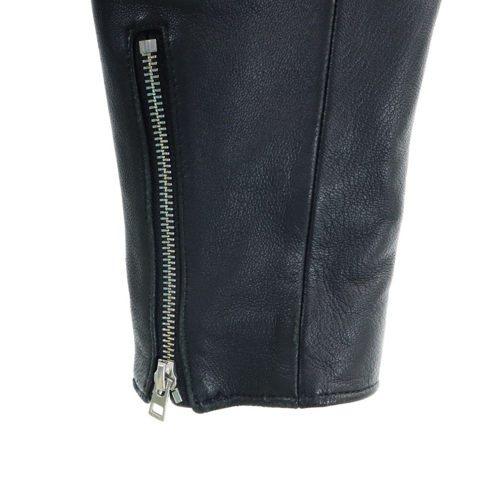 LIDNM リドム 日本製 レザージャケット L ブラック ブルゾン メンズ