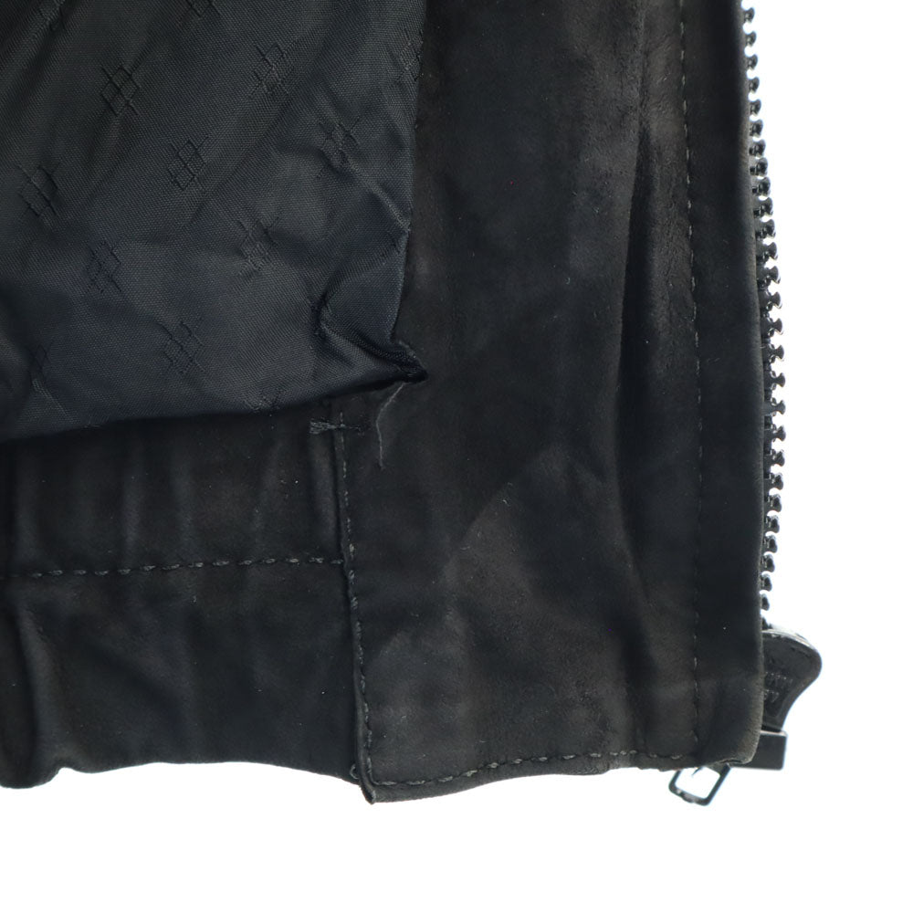 Capricorn 90s イングランド製 オールド レザージャケット ブラック ブルゾン メンズ