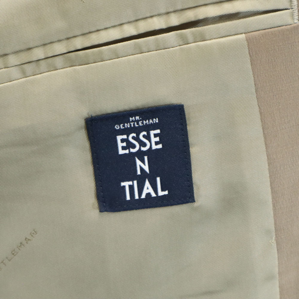 ESSENTIEL エッセンシャル 未使用 テーラードジャケット XL ベージュ タグ付き メンズ