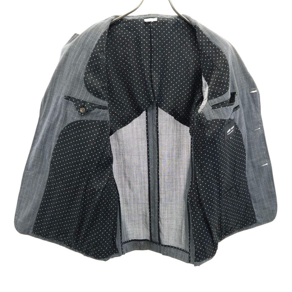 COMME des GARCONS HOMME DEUX コムデギャルソンオムドゥ 2011年 日本製 ウール テーラードジャケット M グレー メンズ