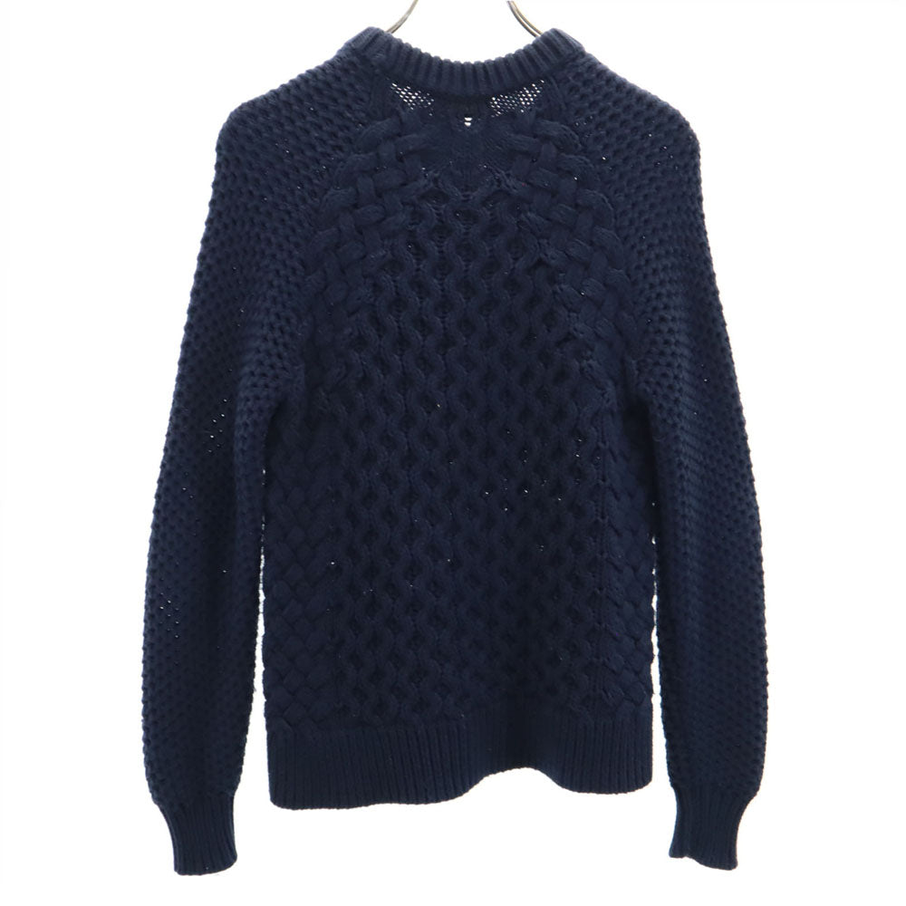 Acne Studios アクネスタジオ 長袖 セーター XS ネイビー ニット ローゲージ メンズ
