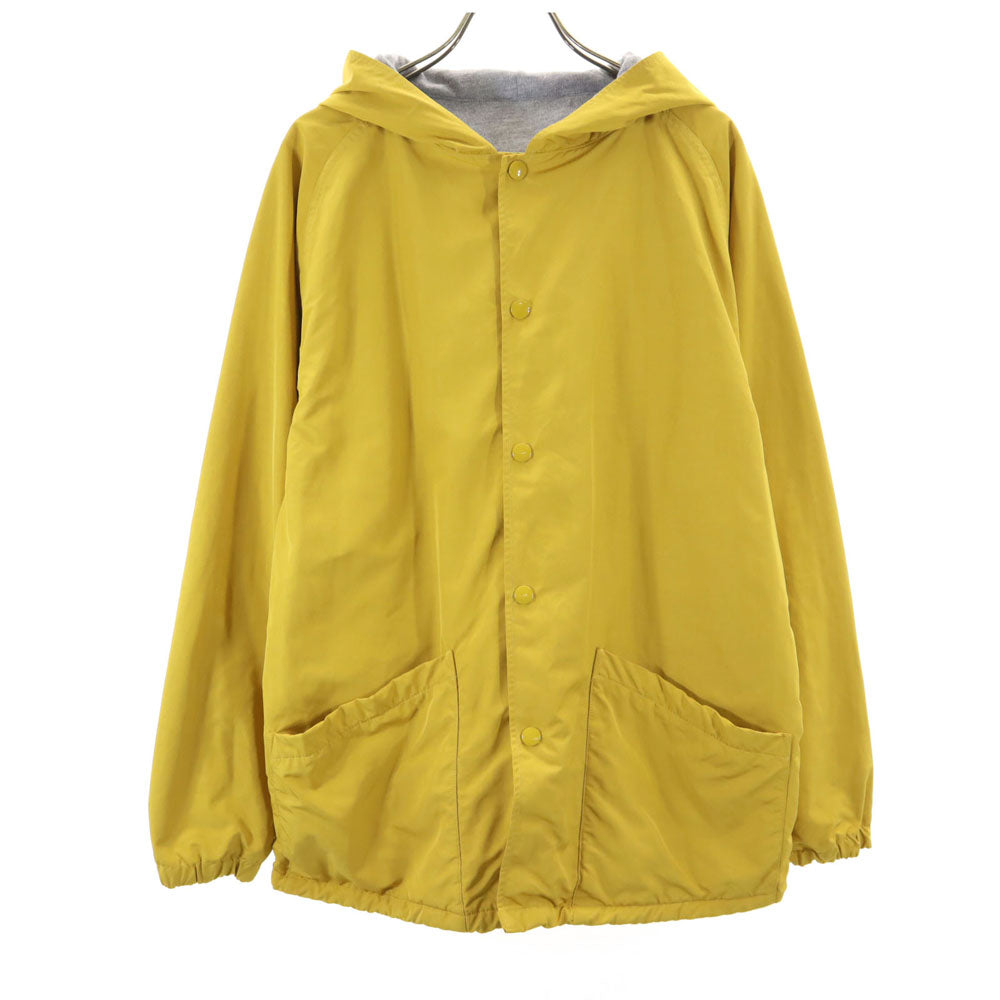 アナログディバース 日本製 フーデッド コーチジャケット 1 マスタード系 パーカー メンズ