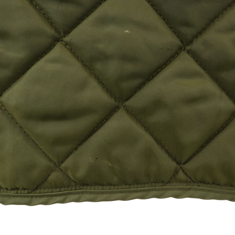 DUTCH ARMY オランダ軍 70s ヴィンテージ ライナー キルティングジャケット 96-100 カーキ ミリタリー メンズ