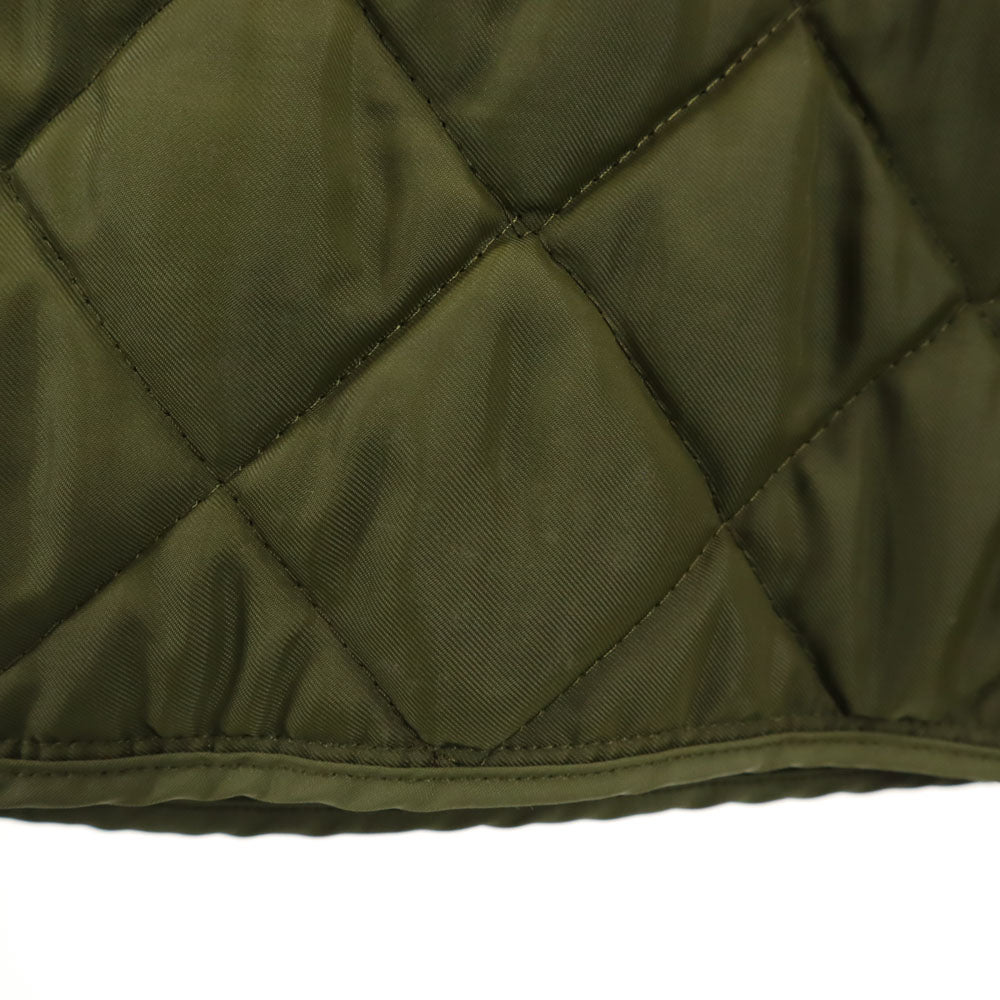 DUTCH ARMY オランダ軍 70s ヴィンテージ ライナー キルティングジャケット 96-100 カーキ ミリタリー メンズ