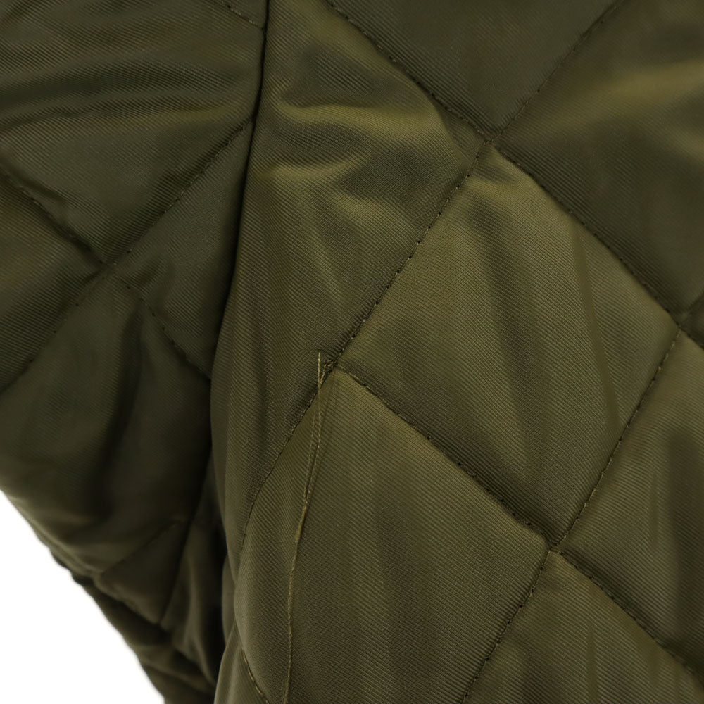 DUTCH ARMY オランダ軍 70s ヴィンテージ ライナー キルティングジャケット 96-100 カーキ ミリタリー メンズ