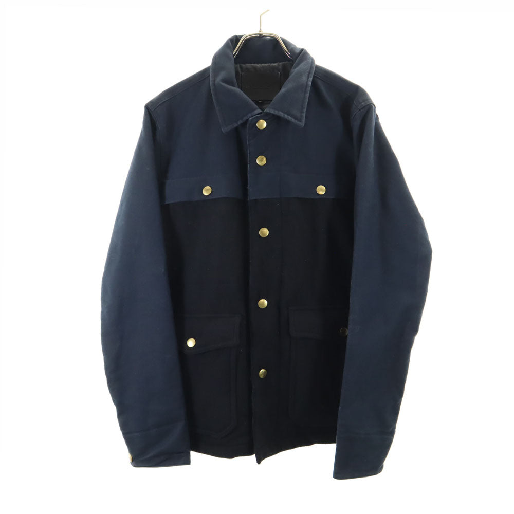 メイデンノアール 中綿ジャケット M ネイビー Maiden Noir メンズ