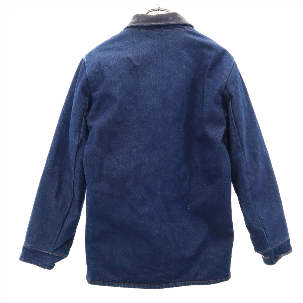 ヴィンテージ 70s ストアーズ デニム カバーオール インディゴブルー VINTAGE 裏キルティング ジャケット メンズ