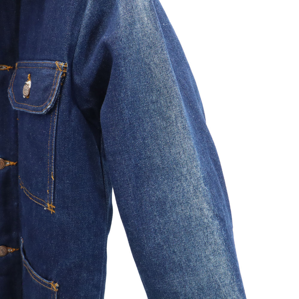 ヴィンテージ 70s ストアーズ デニム カバーオール インディゴブルー VINTAGE 裏キルティング ジャケット メンズ