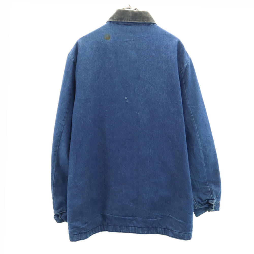 BIG BEN ビッグベン 70s 80s USA製 ラングラー ヴィンテージ デニム カバーオール 42 ウォッシュブルー 裏ブランケット ジャケット メンズ