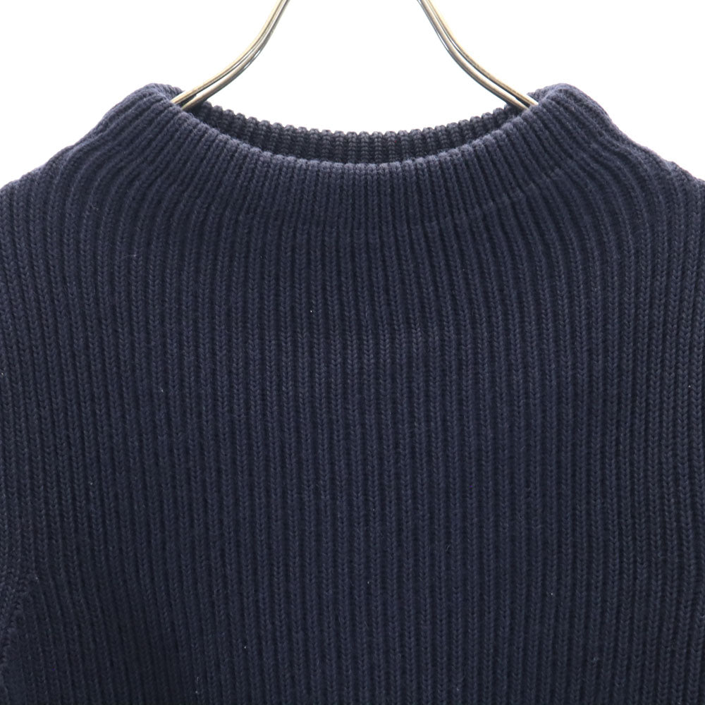 ANDERSEN-ANDERSEN アンデルセンアンデルセン イタリア製 長袖 セーター XS ネイビー リブニット メンズ