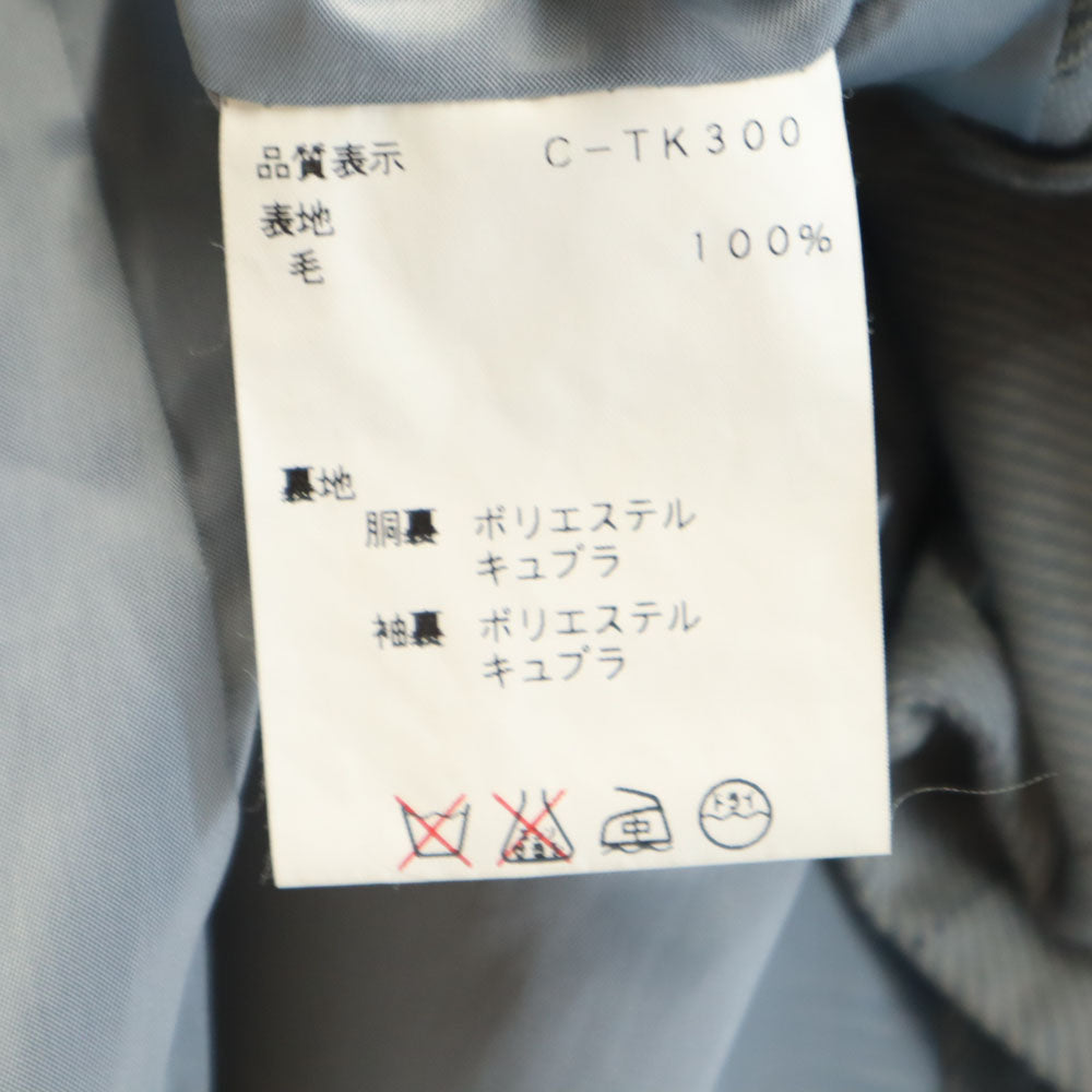 BALENCIAGA バレンシアガ 90s 日本製 オールド チェック柄 テーラードジャケット 98BB4 グレー ブレザー メンズ