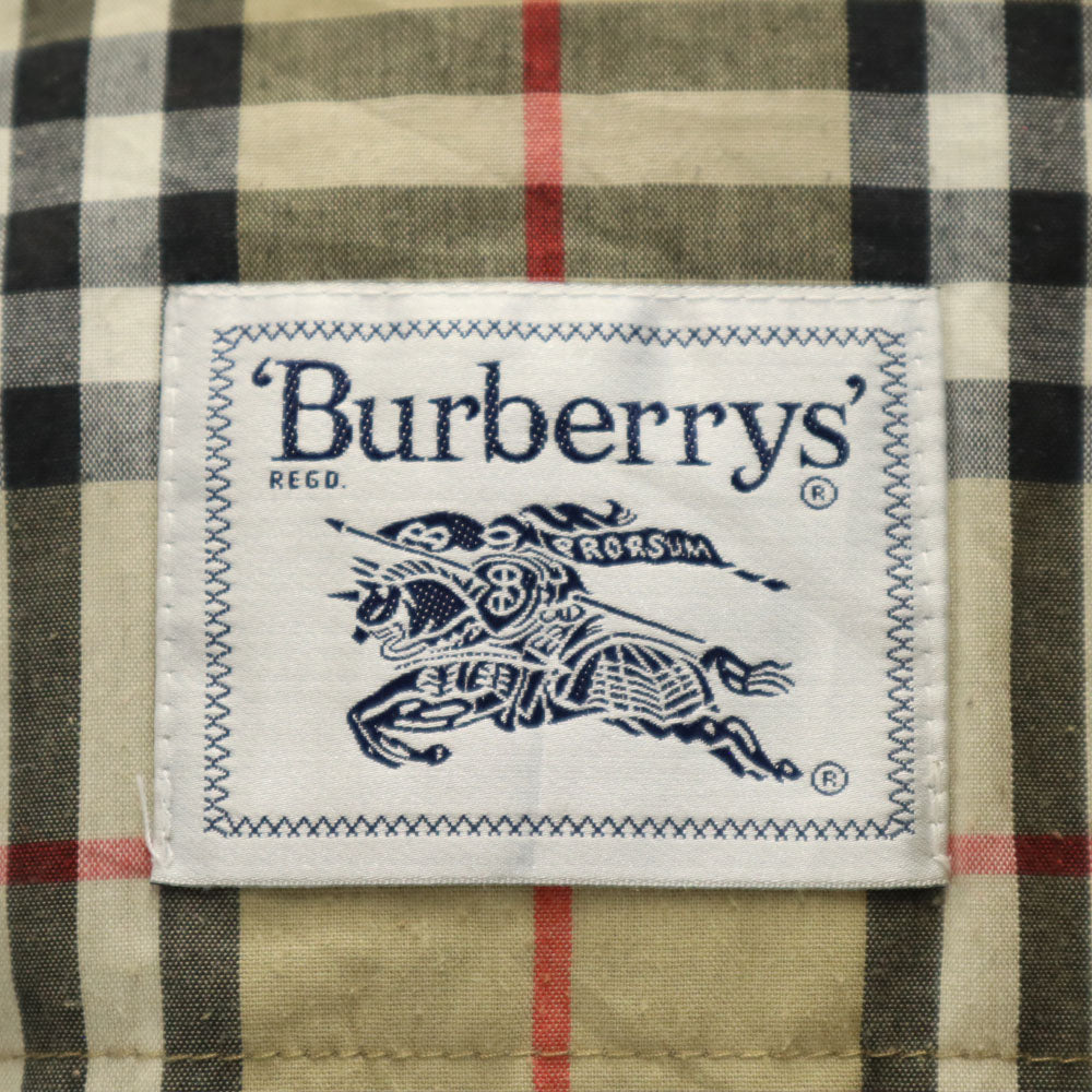 Burberrys バーバリーズ 90s オールド ジップジャケット カーキ メンズ