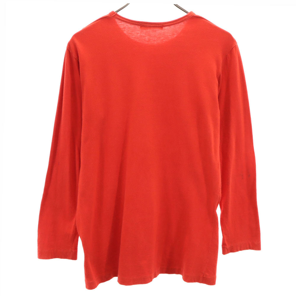 COMME des GARCONS コムデギャルソン 1988年 80s ヴィンテージ 長袖 Tシャツ レッド ロンT レディース
