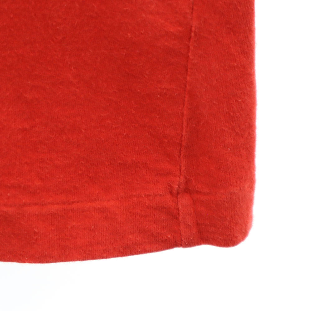 COMME des GARCONS コムデギャルソン 1988年 80s ヴィンテージ 長袖 Tシャツ レッド ロンT レディース