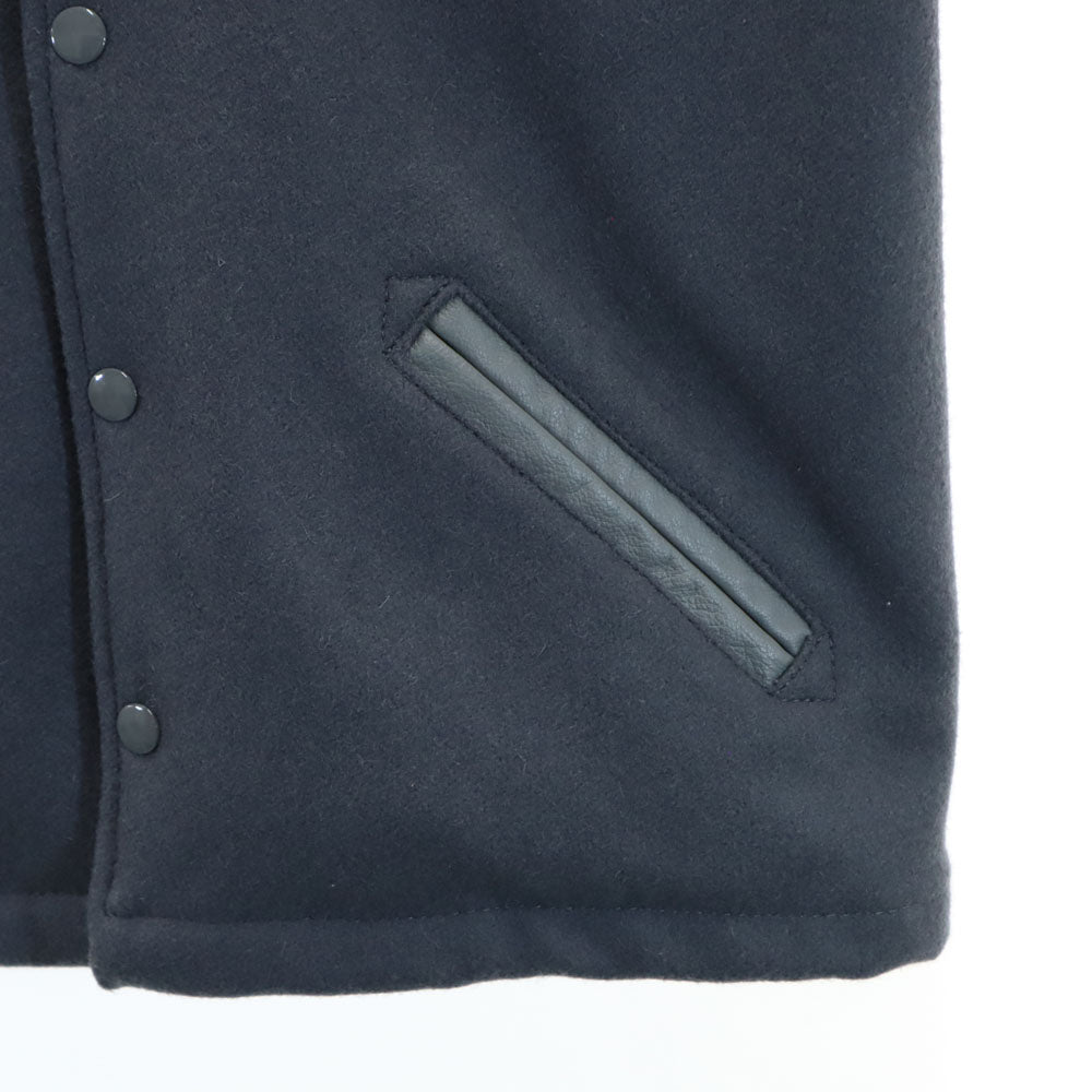 SKOOKUM スクーカム USA製 メルトン スタジャン 36 チャコールグレー ジャケット メンズ