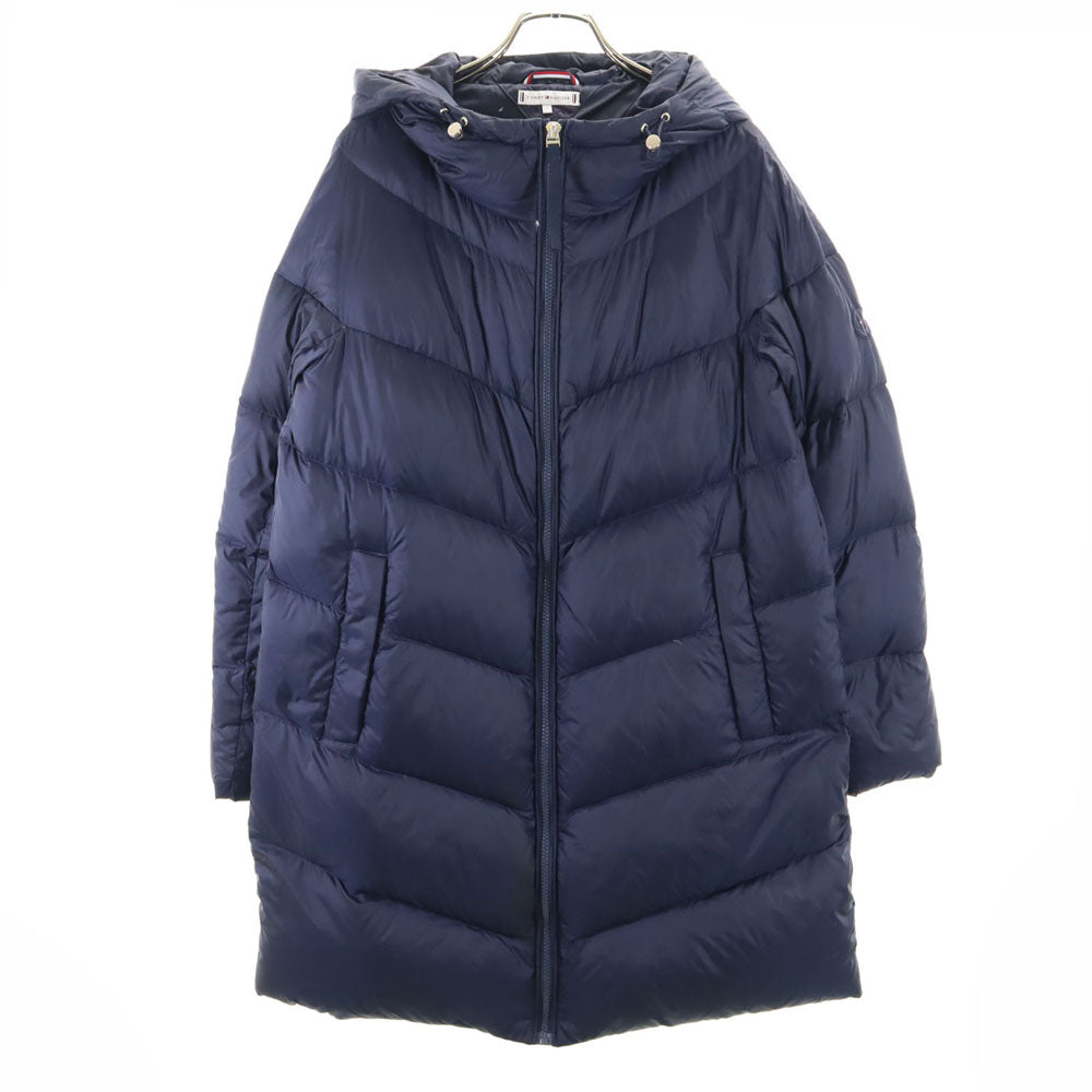 TOMMY HILFIGER トミーヒルフィガー ダウンコート S ネイビー レディース