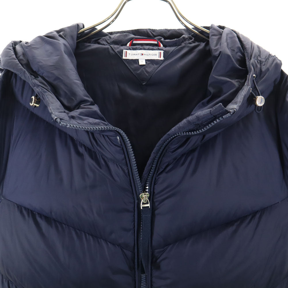 TOMMY HILFIGER トミーヒルフィガー ダウンコート S ネイビー レディース