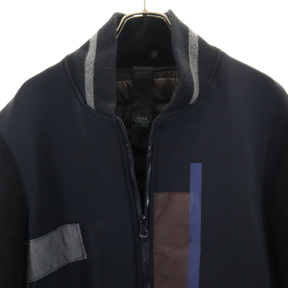 ジャン カルロ ロッシ イタリア製 中綿 スタジャン 50 ブラック系 ジャケット メンズ