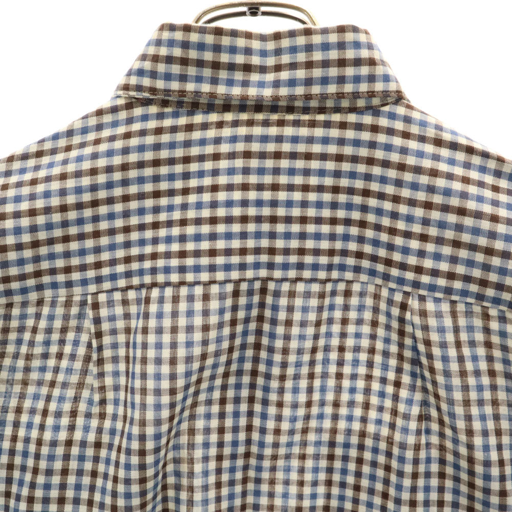 BIG MAC ビッグマック 70s チェック柄 長袖 シャツ M ホワイト 他 JC Penney オールド ヴィンテージ メンズ