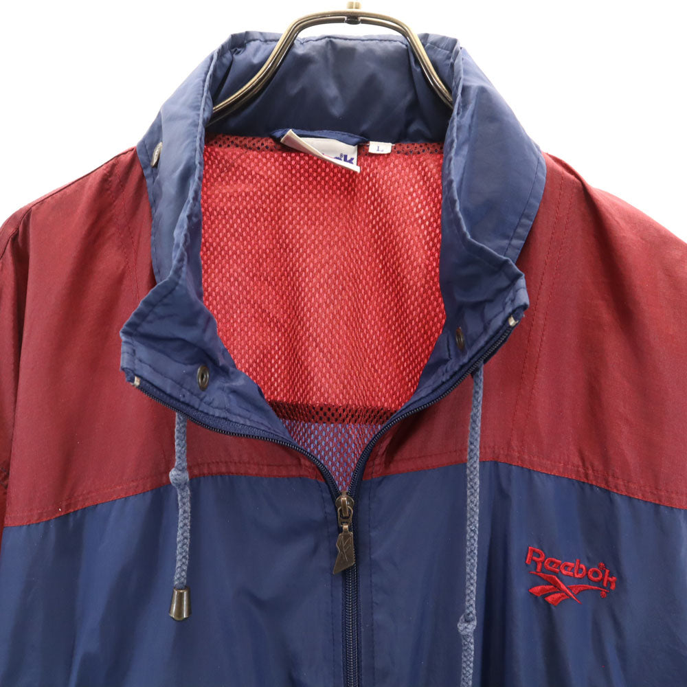 Reebok リーボック 90s ナイロンジャケット L ネイビー 他 オールド メンズ
