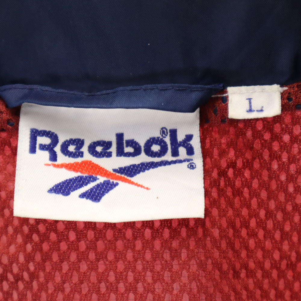 Reebok リーボック 90s ナイロンジャケット L ネイビー 他 オールド メンズ