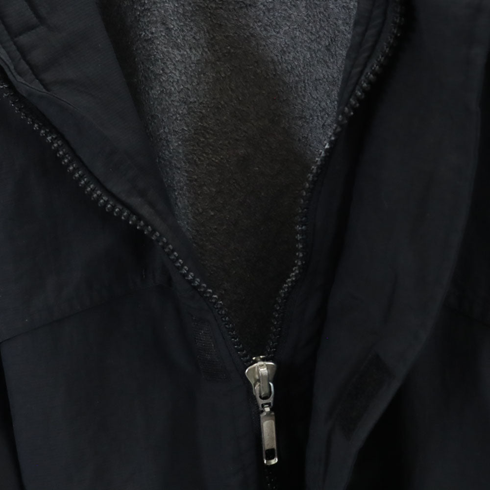 STARTER スターター 00s 長袖 ジップジャケット M ブラック系 裏フリース オールド メンズ