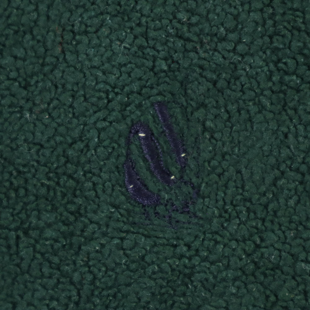 NAUTICA ノーティカ 90s USA製 長袖 ヘンリーネック フリース Tシャツ XL グリーン系 オールド ビッグサイズ メンズ