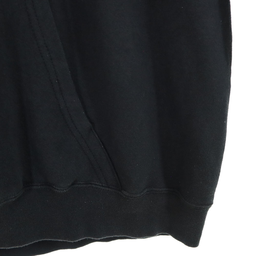 HARLEY DAVIDSON ハーレーダビッドソン 90s USA製 コピーライト 長袖 スウェットパーカー L ブラック系 裏起毛 オールド メンズ