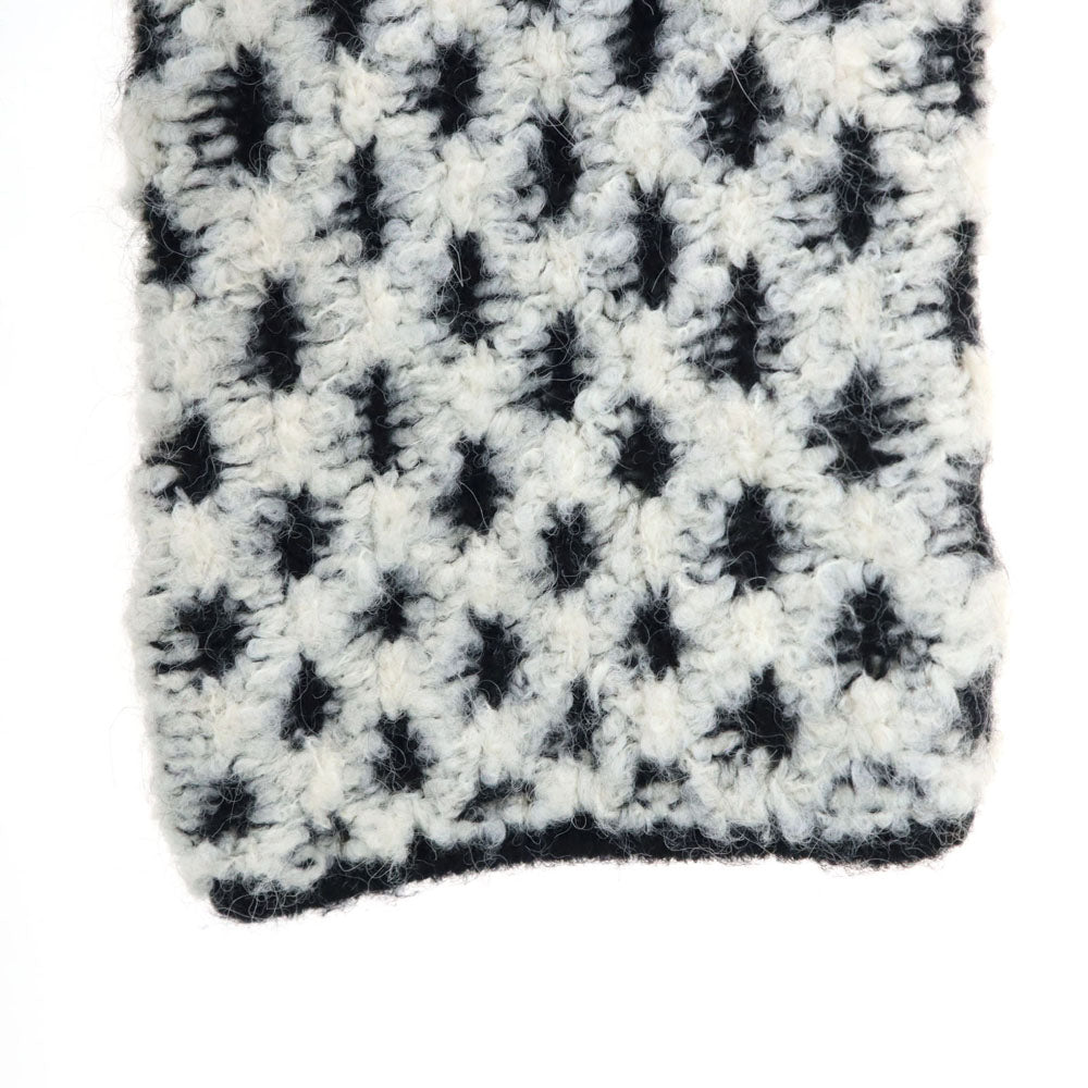 ARMANI JEANS アルマーニジーンズ ウールブレンド 長袖 ニットコート 40 ホワイト系 レディース