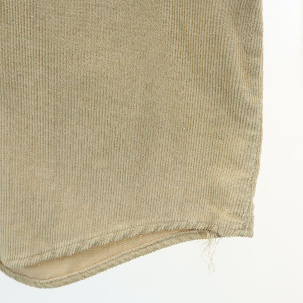 Sears シアーズ 70s ヴィンテージ 長袖 コーデュロイシャツ 15-15 1/2 ベージュ系 メンズ