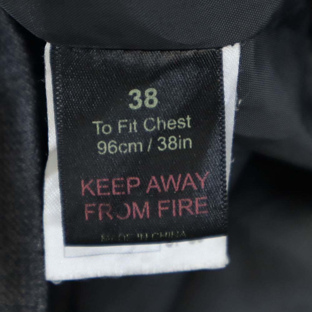 trutex 90s オールド スクールジャケット テーラードジャケット 38 チャコールグレー trutex スクール ブレザー メンズ