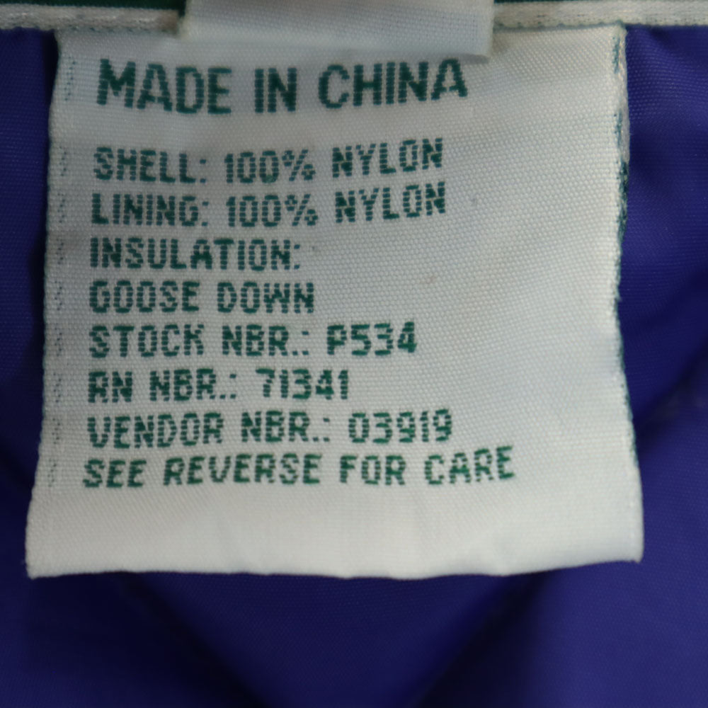 L.L.Bean エルエルビーン 80s アウトドア ヴィンテージ ナイロンジャケット XL グリーン ポケッタブル キッズ