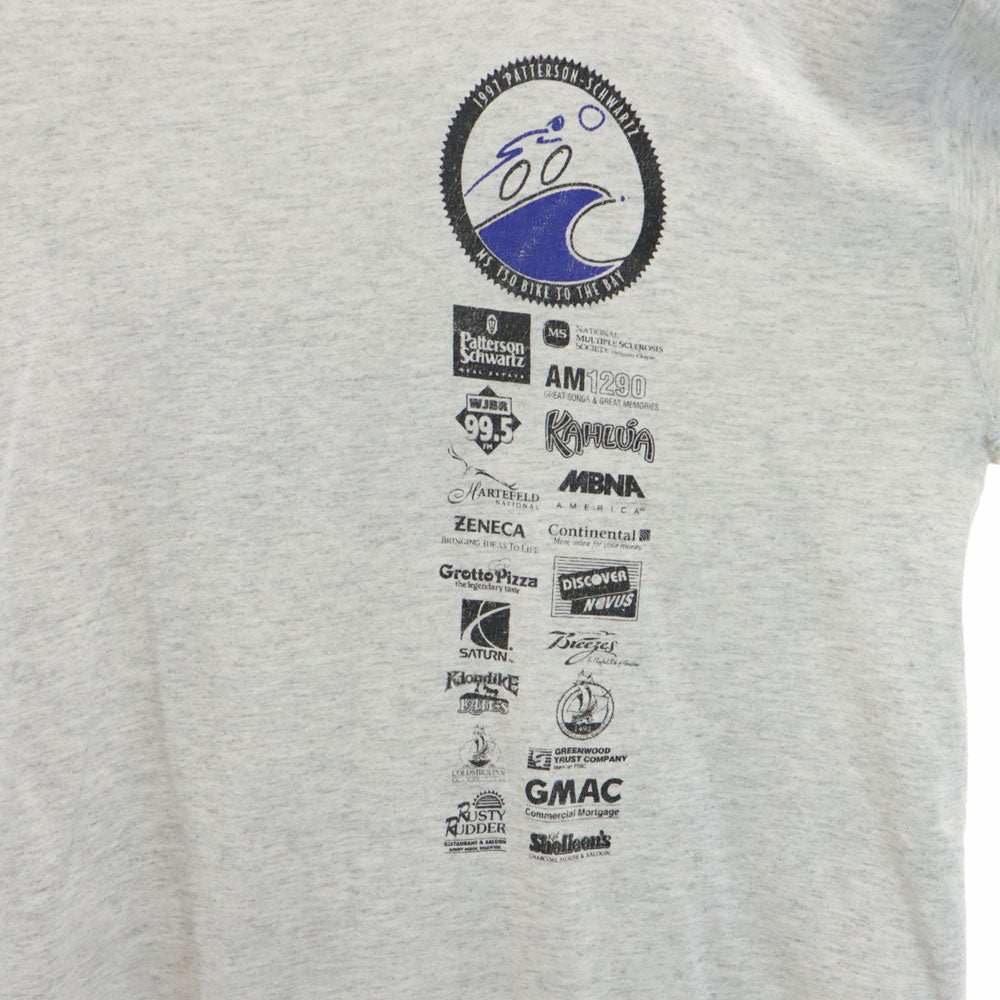 anvil アンヴィル 90s USA製 オールド 長袖 シングルステッチ Tシャツ XL ライトグレー ロンT メンズ