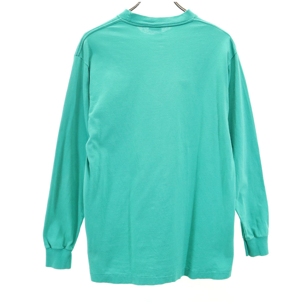 anvil アンヴィル 90s オールド 長袖 シングルステッチ Tシャツ グリーン系 ロンT メンズ